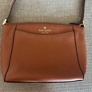 Kate Spade Brown Leather Crossbody Bag